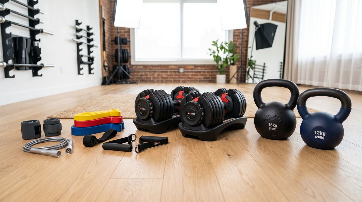 Compact strength equipment