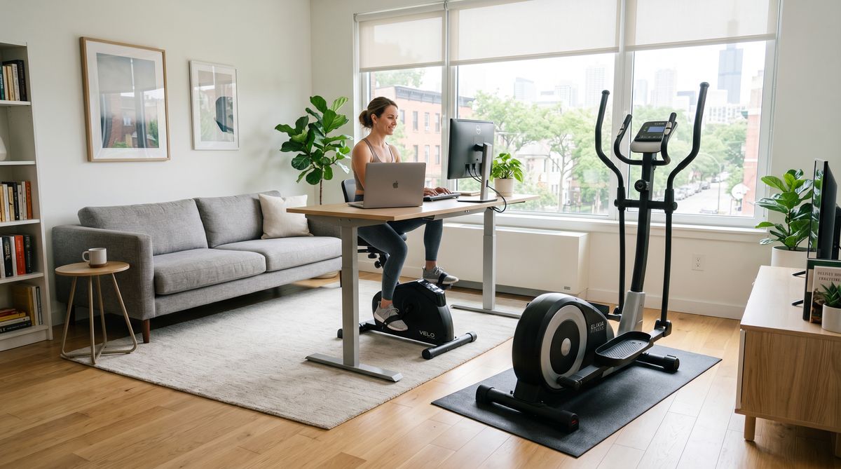 Quiet cardio equipment