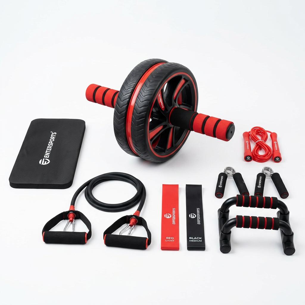 EnterSports Ab Roller 6-in-1 Kit