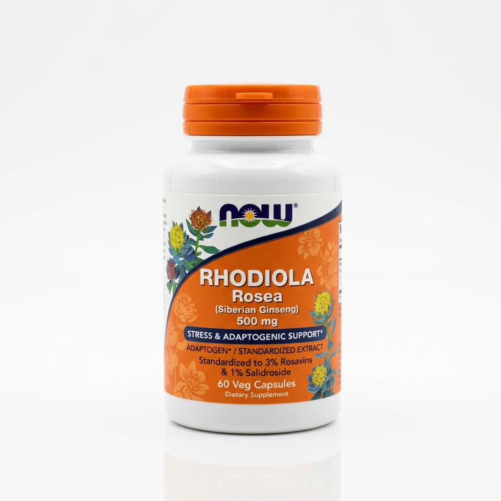 NOW Foods Rhodiola Rosea 500mg
