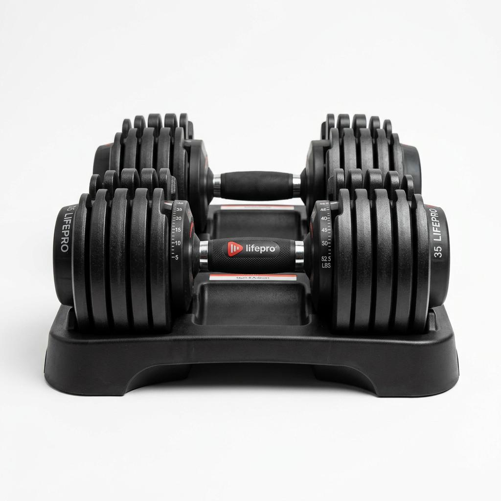 Lifepro QuickAdjust Adjustable Dumbbells