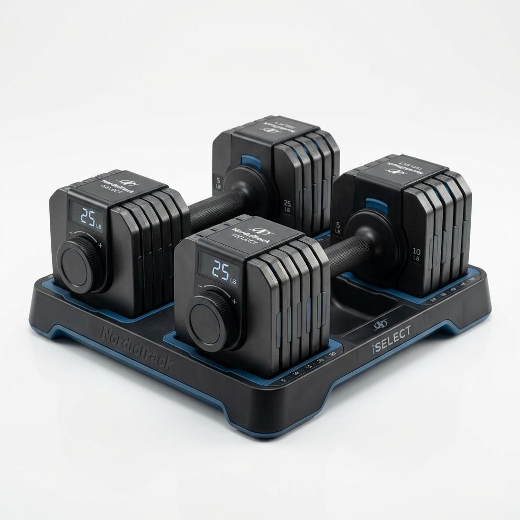 NordicTrack iSelect Voice-Controlled Dumbbells