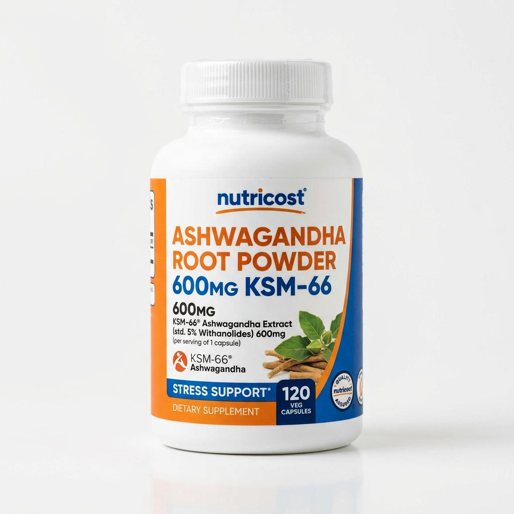 Nutricost Ashwagandha Root Powder 600mg KSM-66