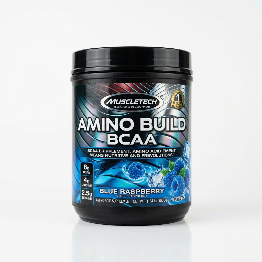 MuscleTech Amino Build Blue Raspberry