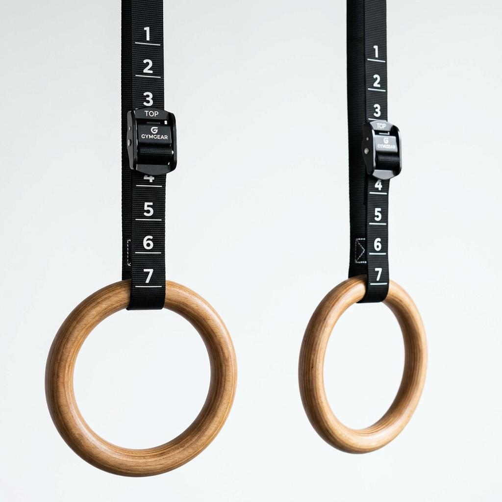 Gymnastic Rings with Straps