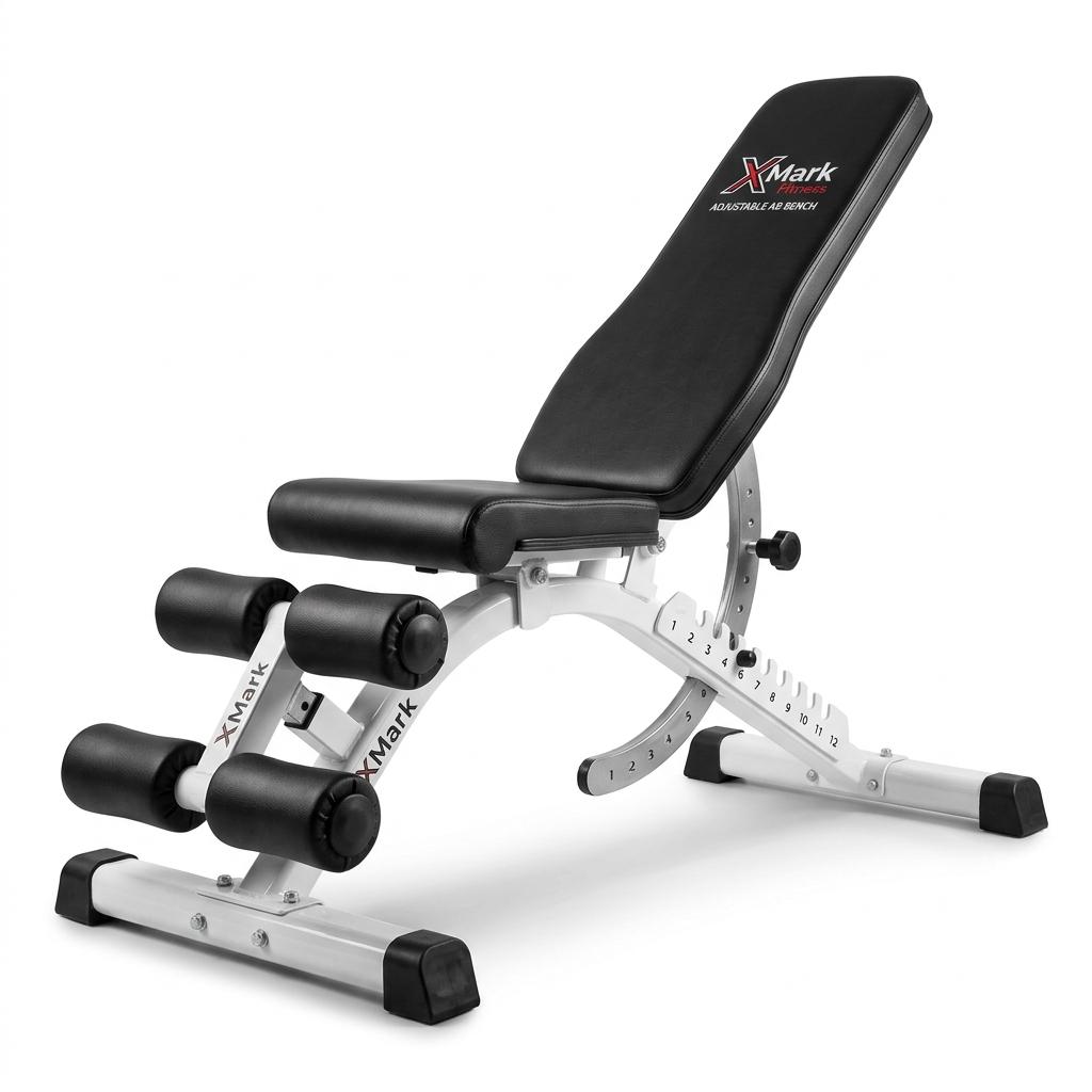 XMark 12-Position Adjustable Ab Bench