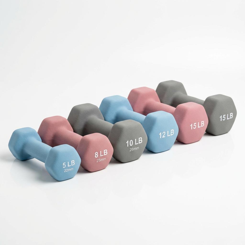 Amazon Basics Neoprene Dumbbell Hand Weights