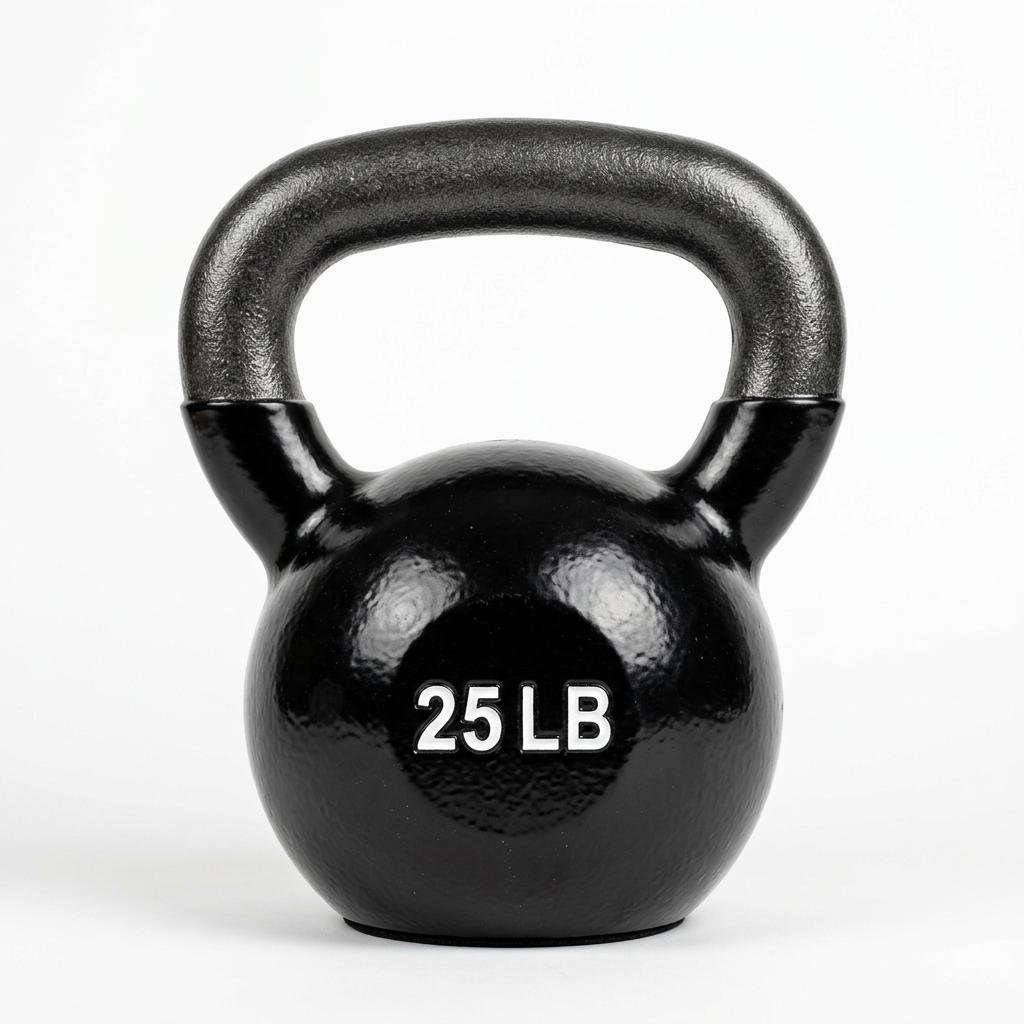 Amazon Basics Enamel Coated Cast Iron Kettlebell