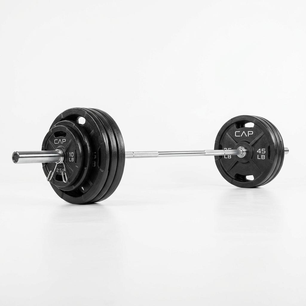 CAP Barbell 300-Pound Olympic Grip Plate Set