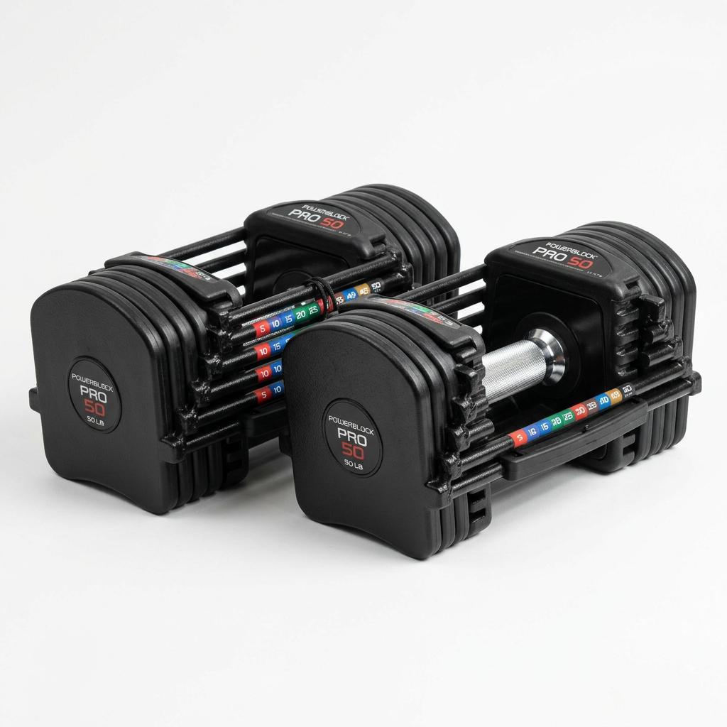 PowerBlock Pro 50 Adjustable Dumbbells