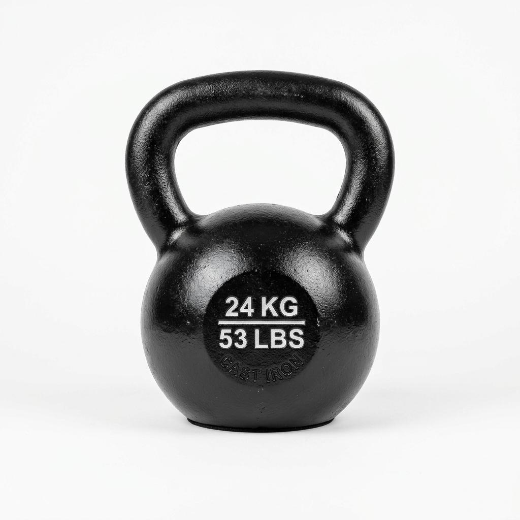 Amazon Basics Cast Iron Kettlebell (10-60 lbs)