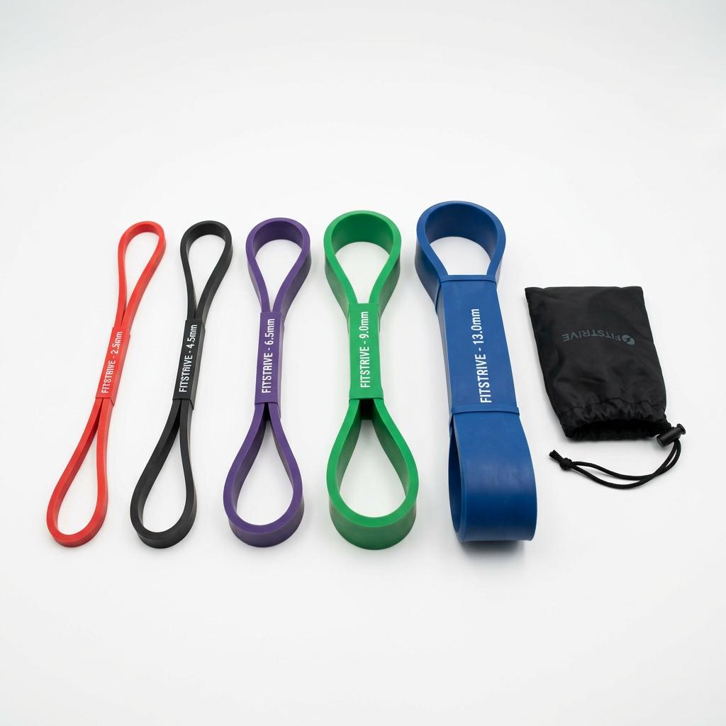 Amazon Basics Resistance Pull-Up Band Set (5-Pack)