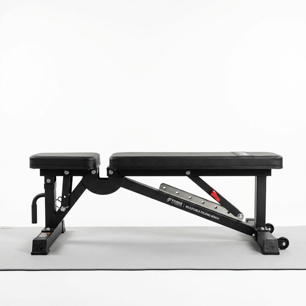 FLYBIRD Adjustable Weight Bench (Utility Foldable Bench)
