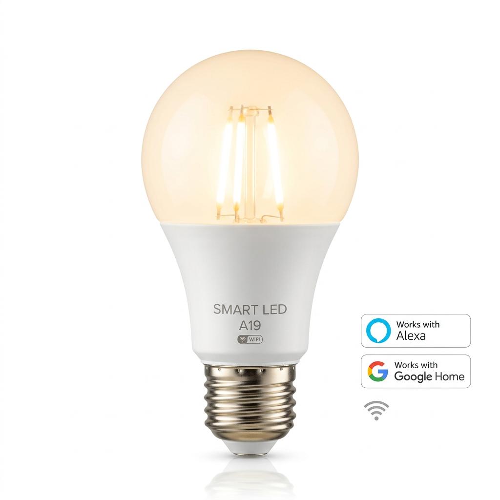 Philips Hue White Ambiance A19 LED Smart Bulb (60W Equivalent)