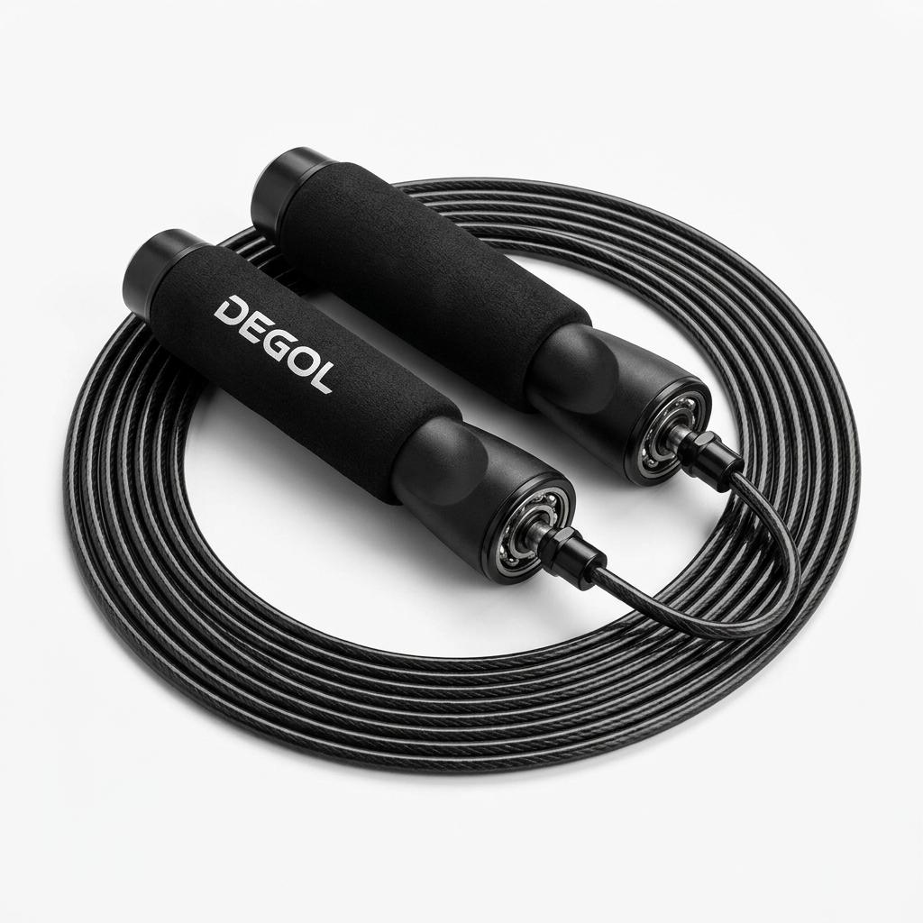 DEGOL Skipping Rope with Ball Bearings