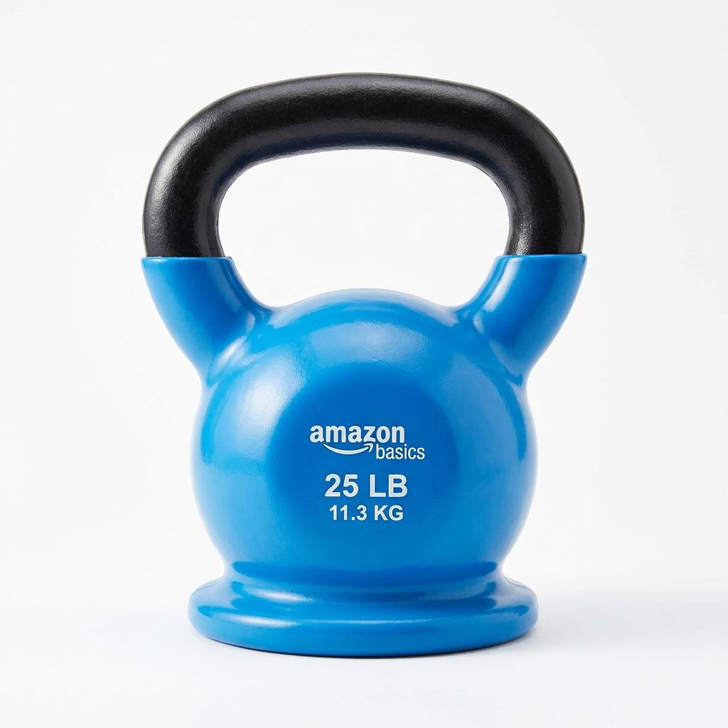 Amazon Basics Vinyl Kettlebell