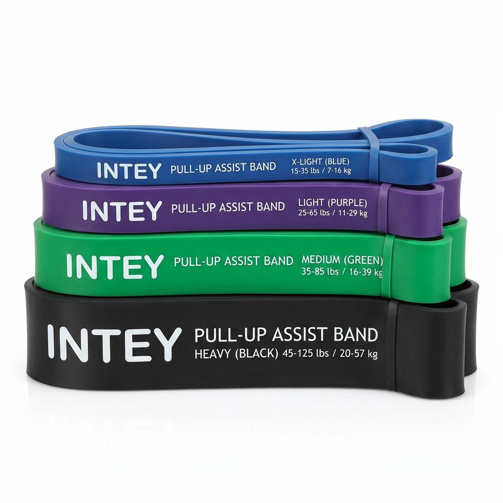 INTEY Pull-Up Assist Band Set