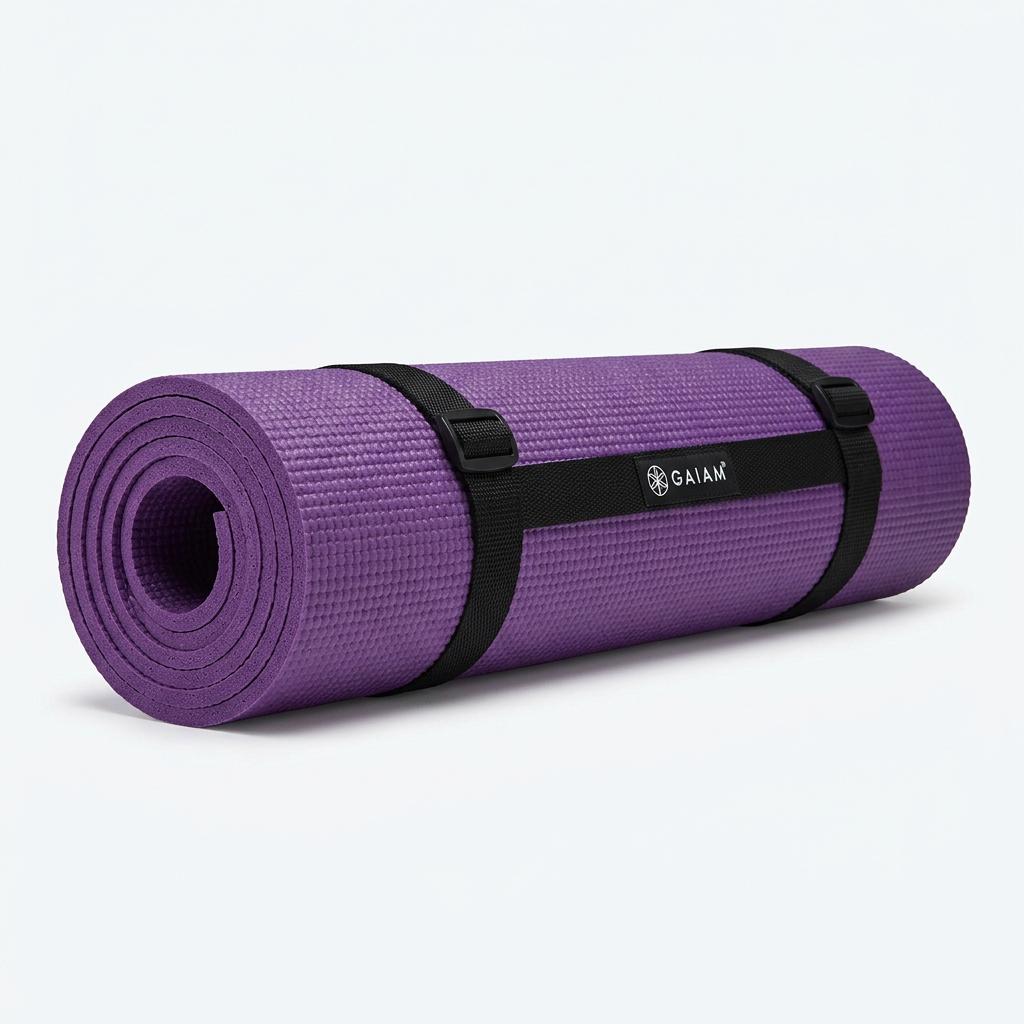 Gaiam Essentials Thick Yoga Mat
