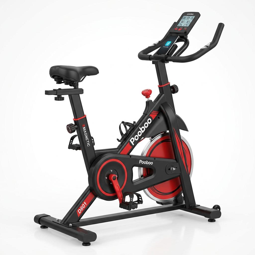 Pooboo Magnetic Exercise Bike