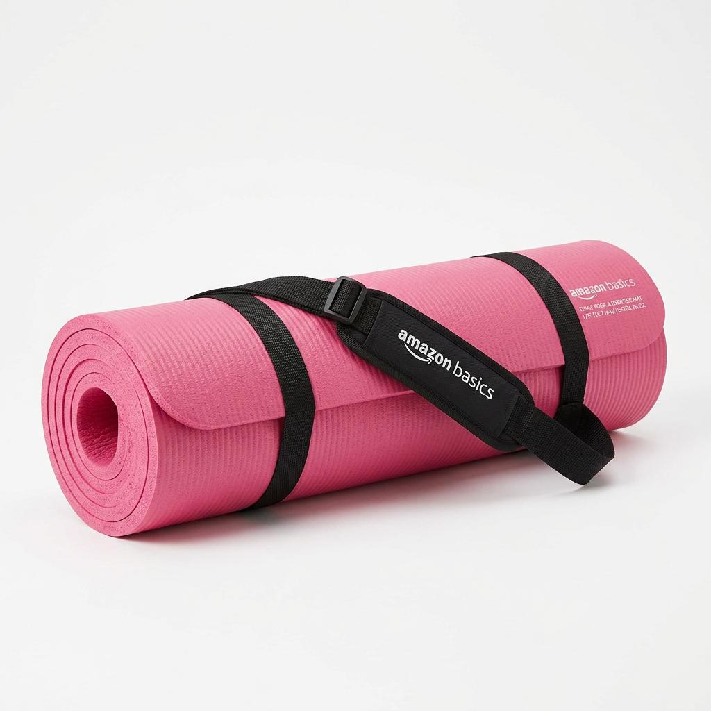 Amazon Basics 1/2-Inch Extra Thick Exercise Yoga Mat
