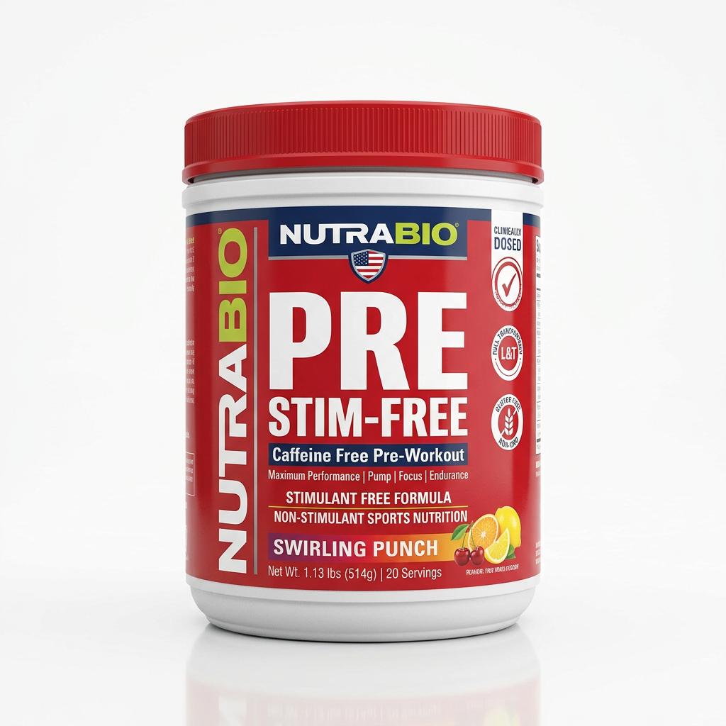 NutraBio PRE Stim-Free