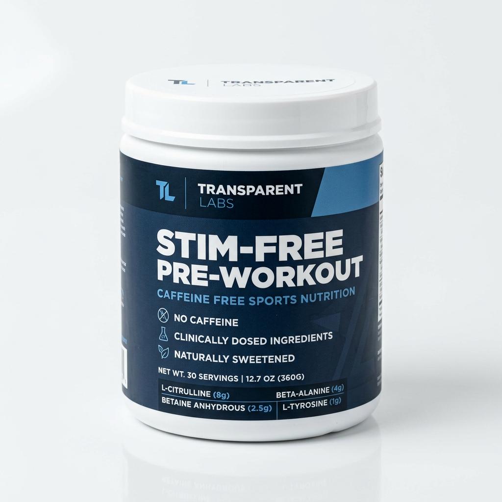 Transparent Labs Stim-Free Pre-Workout