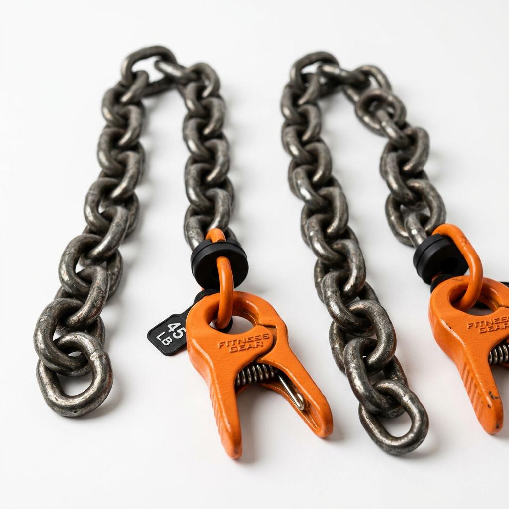 Logest Lifting Chains with Collars