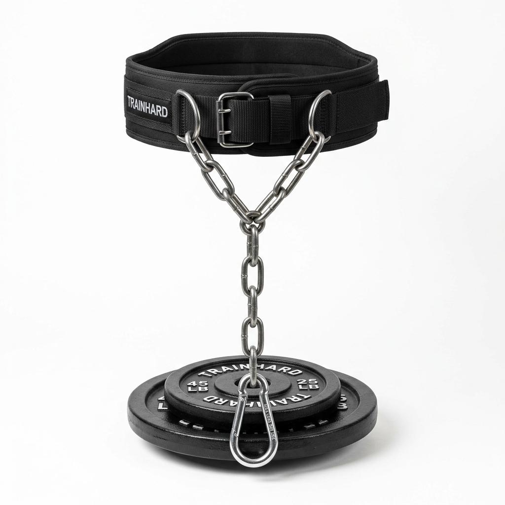 DMoose Fitness Dip Belt with Chain
