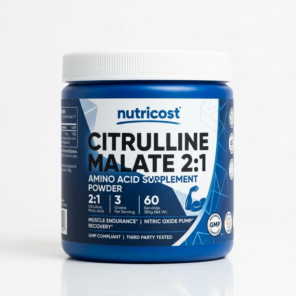 Nutricost Citrulline Malate 2:1 Powder