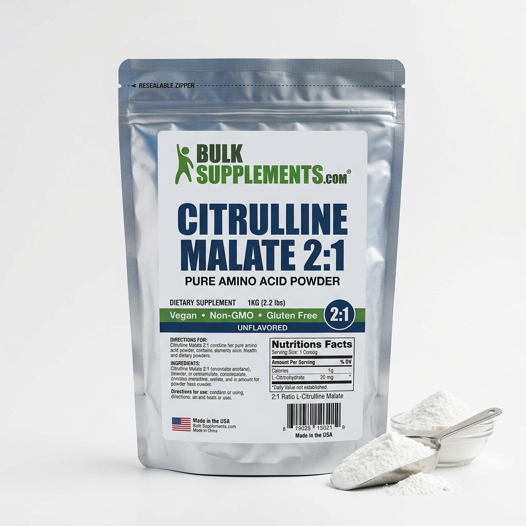 BulkSupplements Citrulline Malate 2:1 Powder