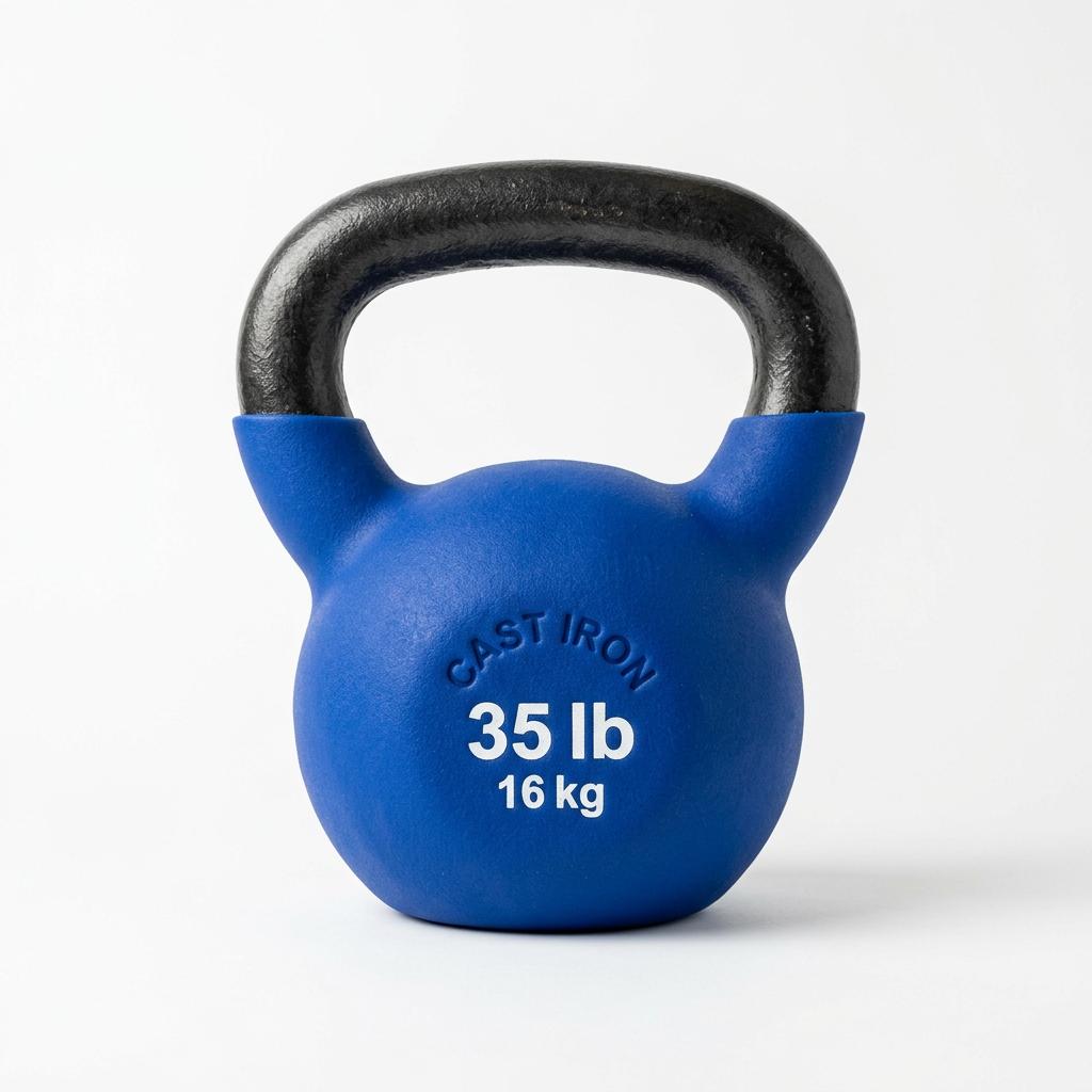Amazon Basics Vinyl Kettlebell