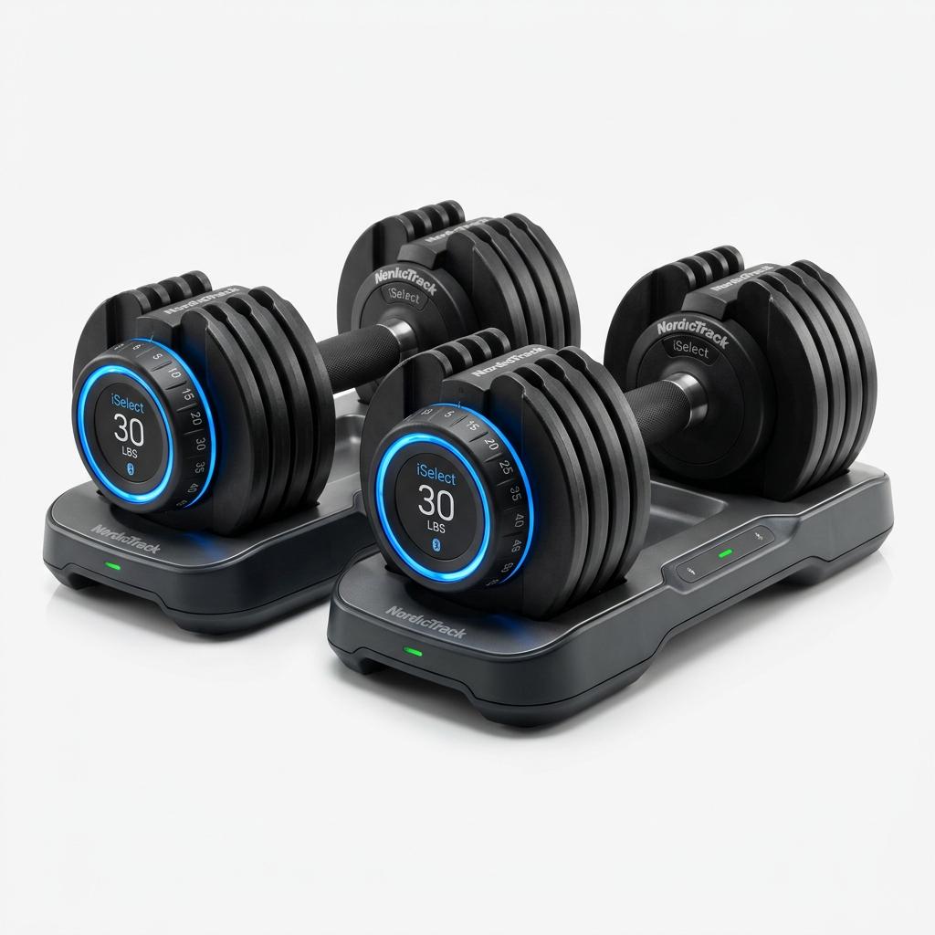 NordicTrack iSelect Voice-Controlled Dumbbells