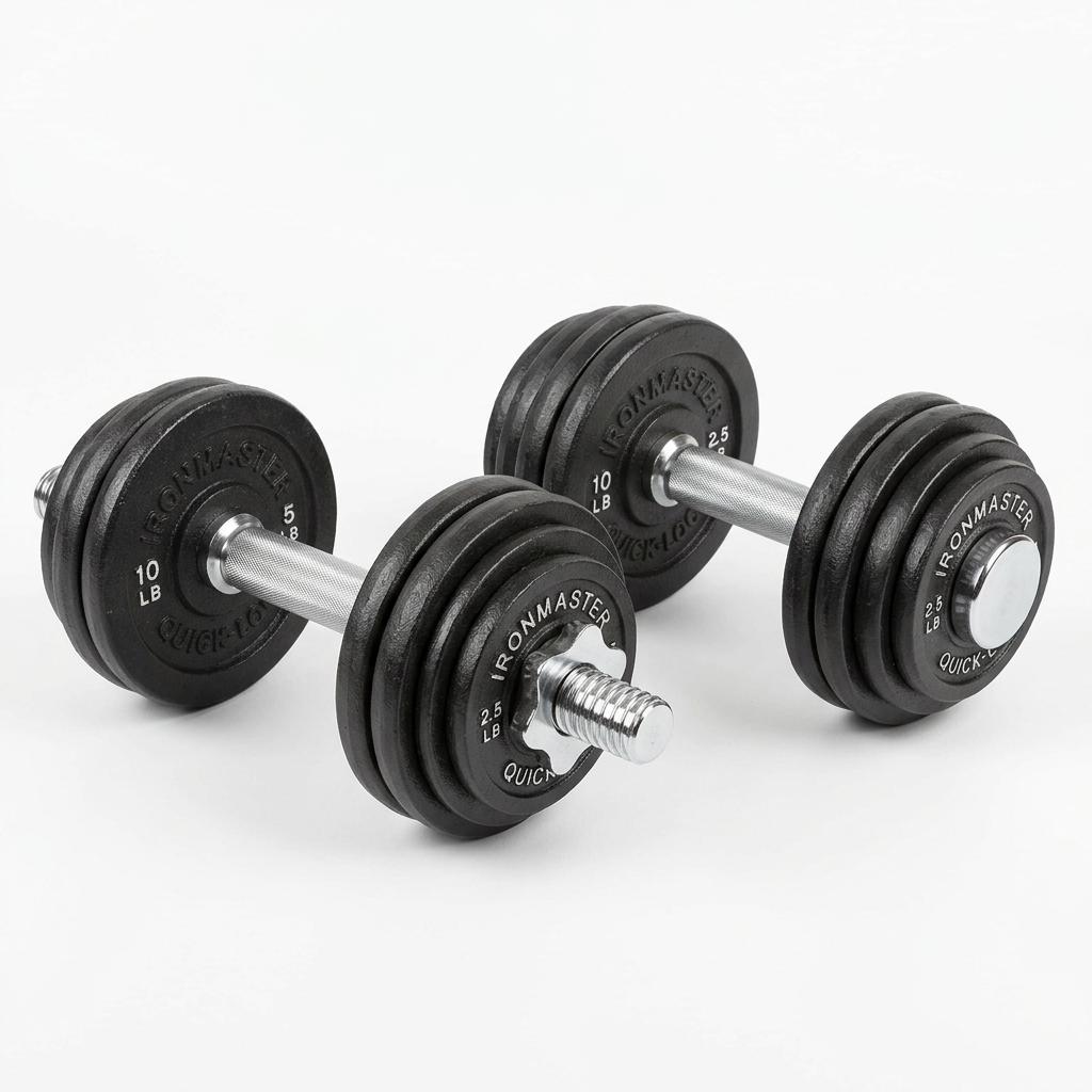 Ironmaster Quick-Lock Adjustable Dumbbells