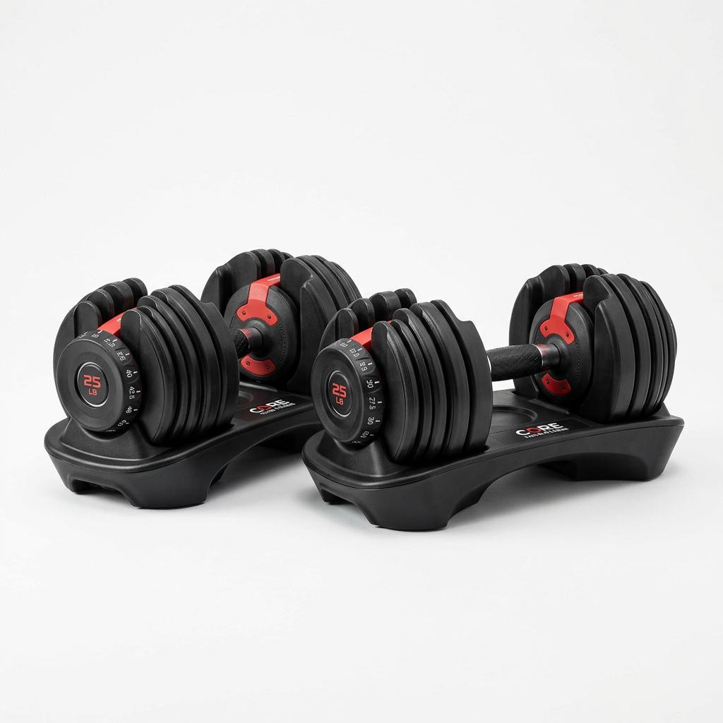 Core Home Fitness Adjustable Dumbbells