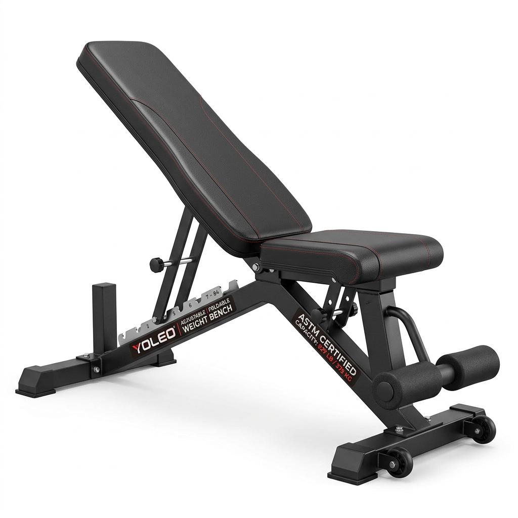 YOLEO Adjustable Foldable Weight Bench