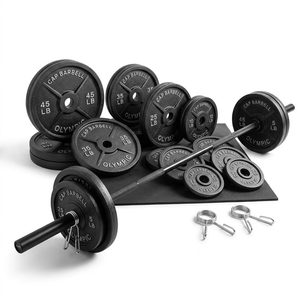 CAP Barbell 300lb Set