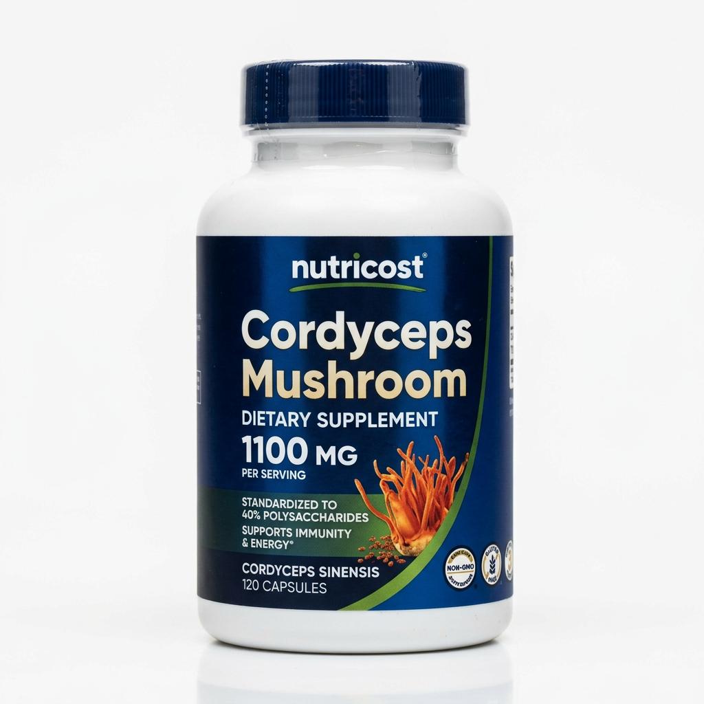 Nutricost Cordyceps Mushroom 1100mg