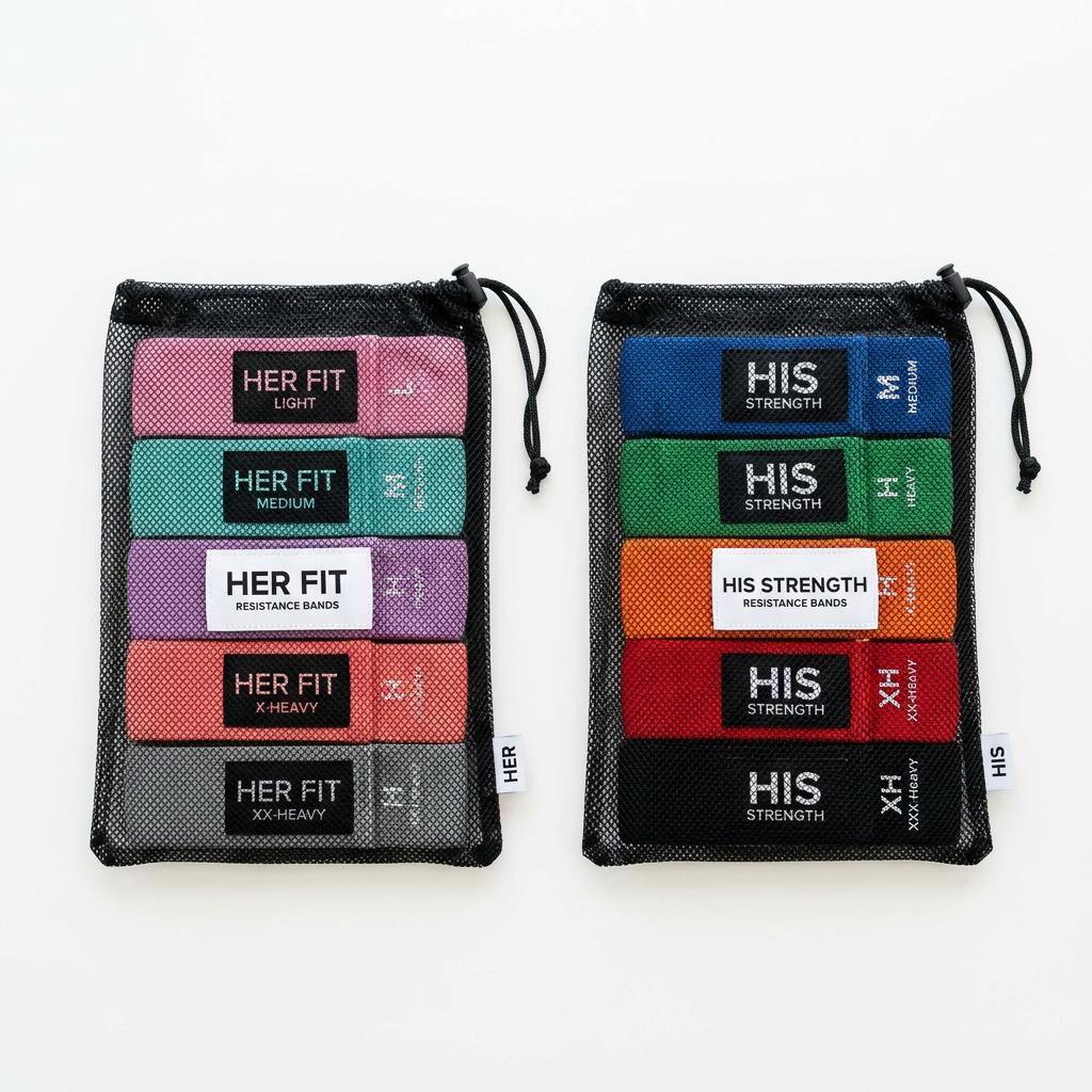 Fit Simplify Resistance Bands 2-Pack