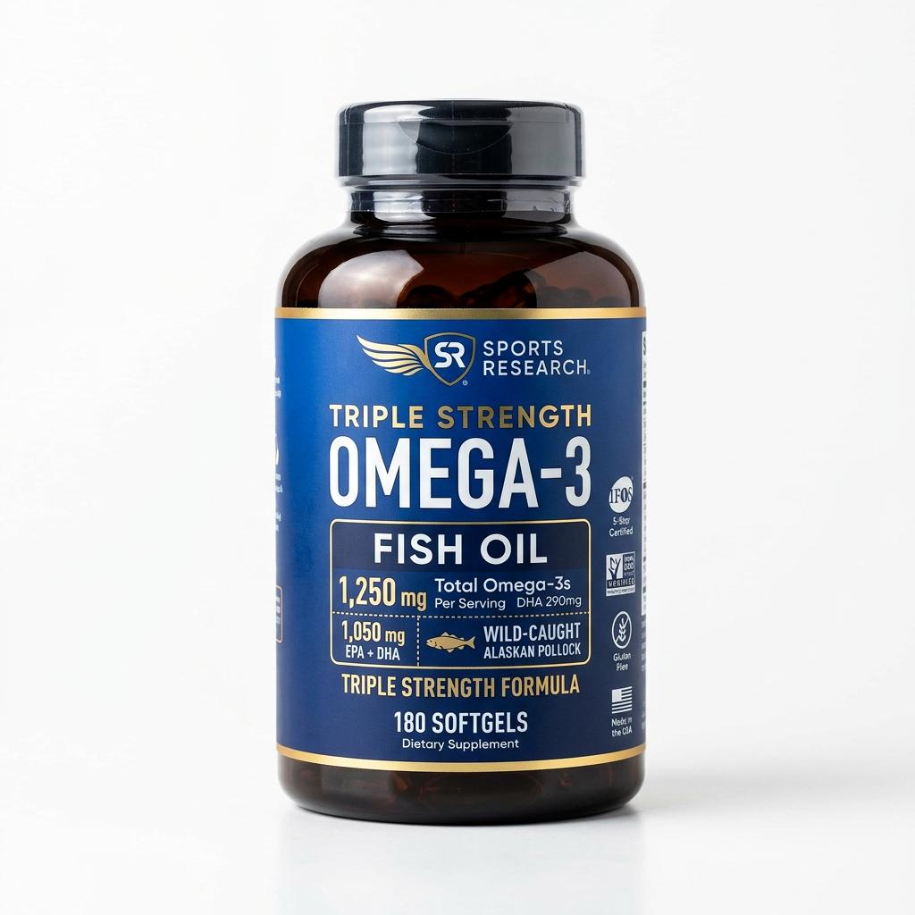 Sports Research Triple Strength Omega-3