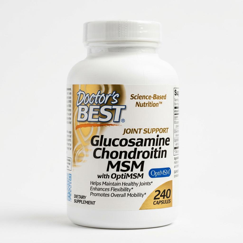 Doctor's Best Glucosamine Chondroitin MSM with OptiMSM