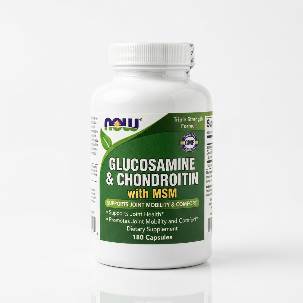 NOW Foods Glucosamine & Chondroitin with MSM