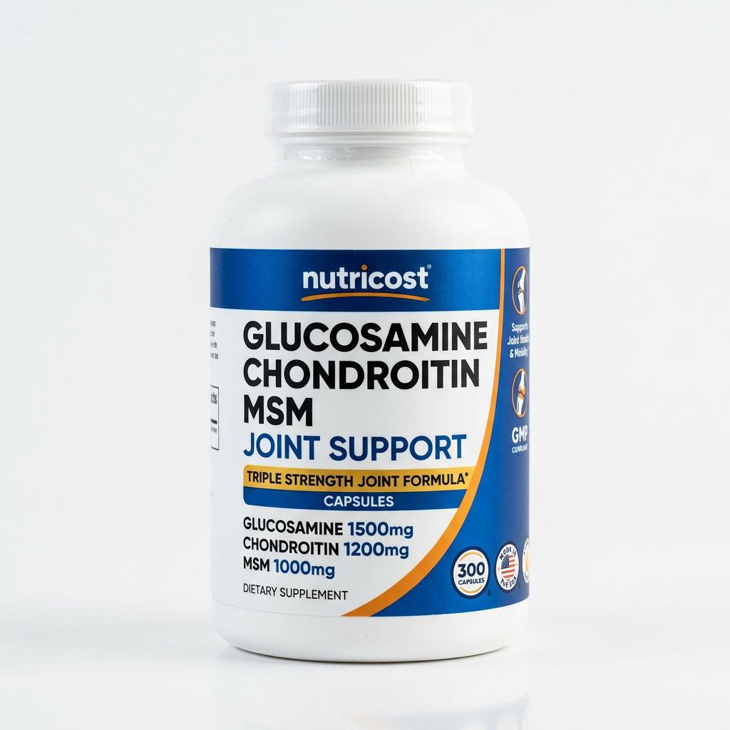 Nutricost Glucosamine Chondroitin MSM Joint Support
