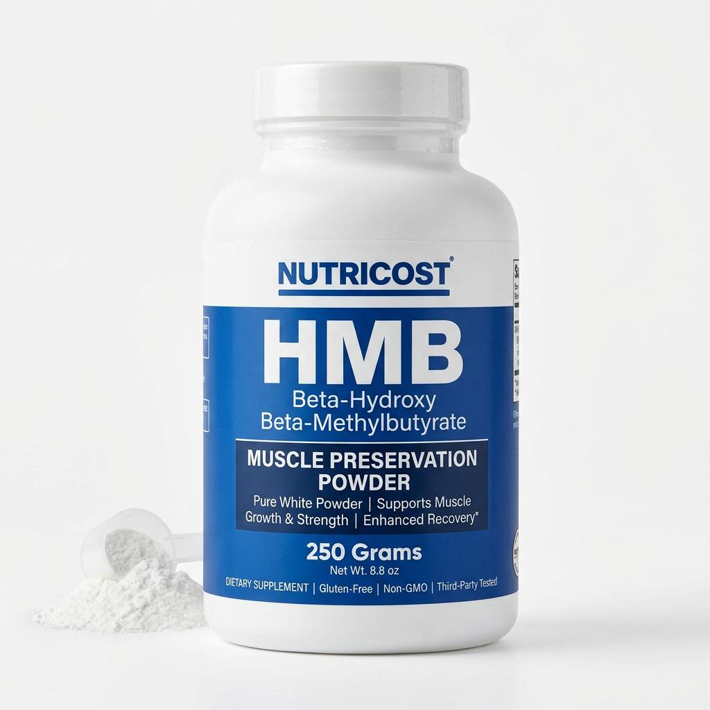 Nutricost HMB Powder (Beta-Hydroxy Beta-Methylbutyrate)