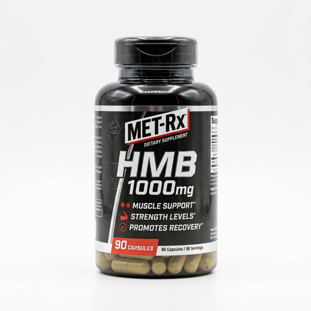 MET-Rx HMB 1000mg Dietary Supplement Capsules