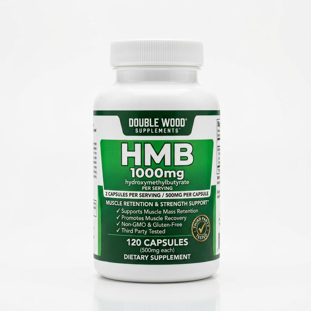 Double Wood Supplements HMB 1000mg Capsules