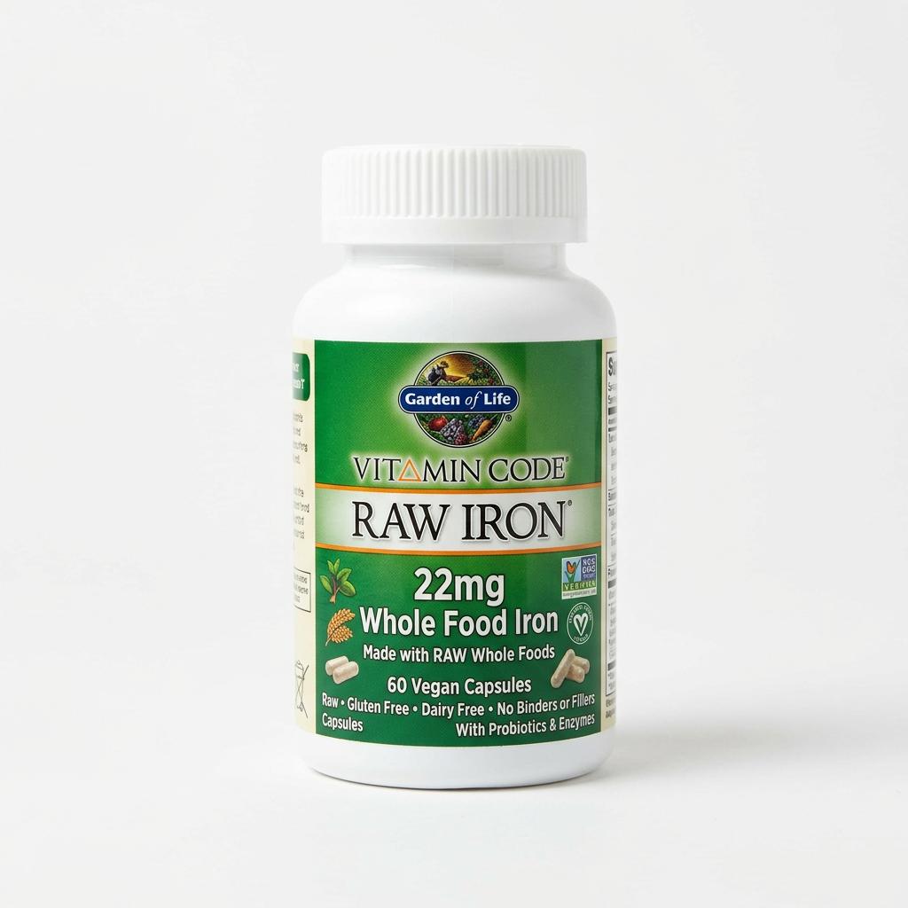 Garden of Life Vitamin Code Raw Iron 22mg