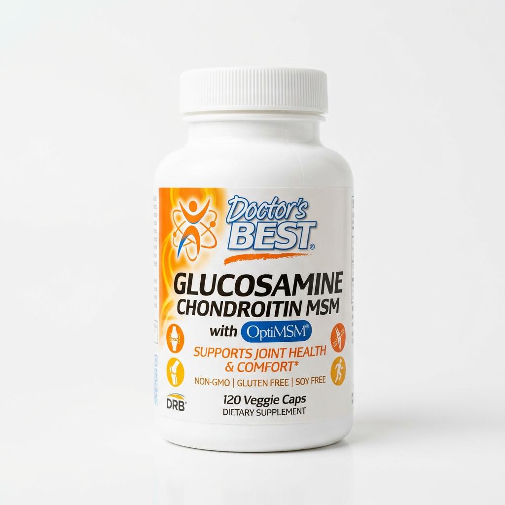 Doctor's Best Glucosamine Chondroitin MSM with OptiMSM