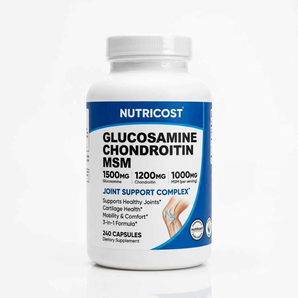 Nutricost Glucosamine Chondroitin MSM Complex