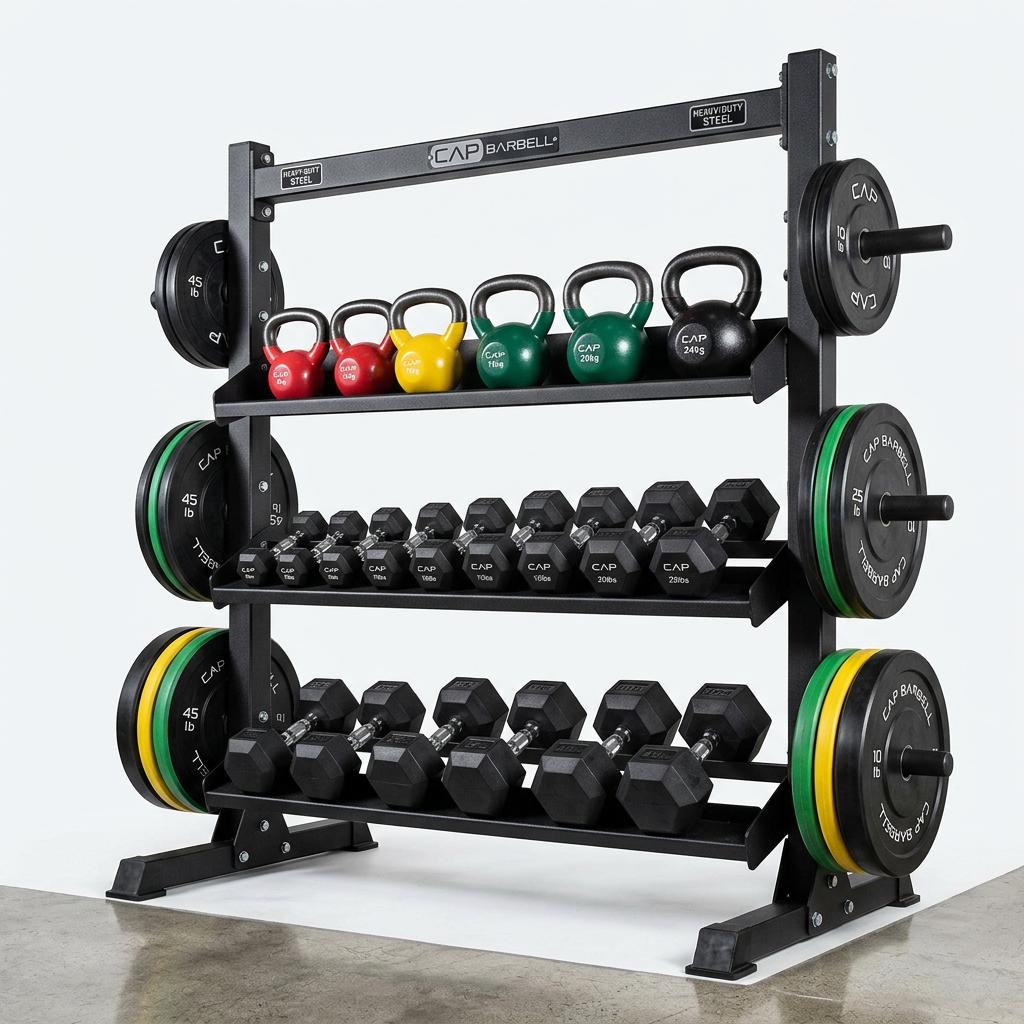 CAP Barbell Multi-Functional Storage Rack