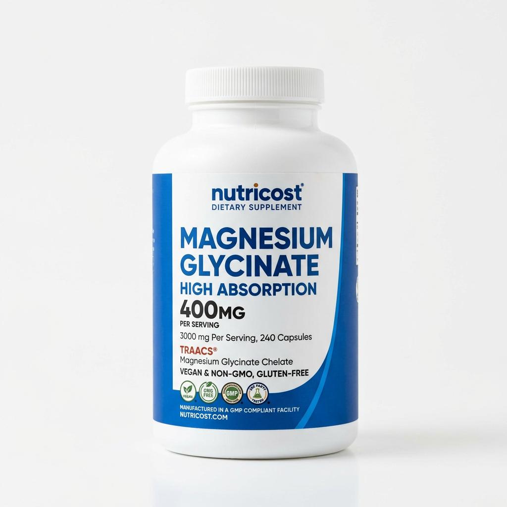 Nutricost Magnesium Glycinate 400mg